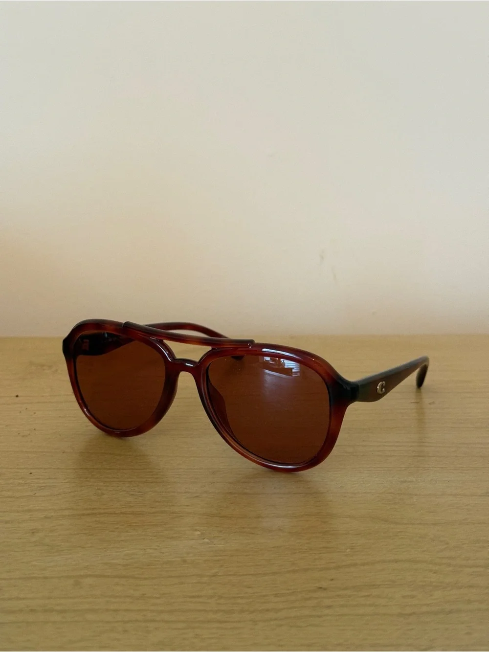 Coach Hardware Pilot Sunglasses